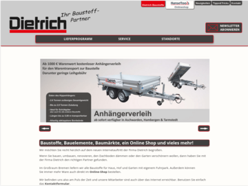 Referenz Küstenschmiede GmbH: Dietrich Baustoffe